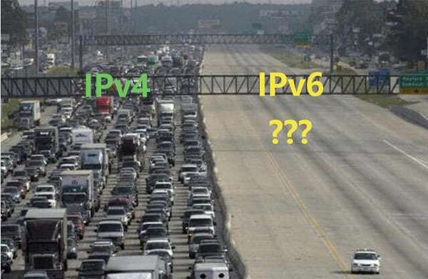 有高速不走还走辅路？ IPv6普及难事出有因