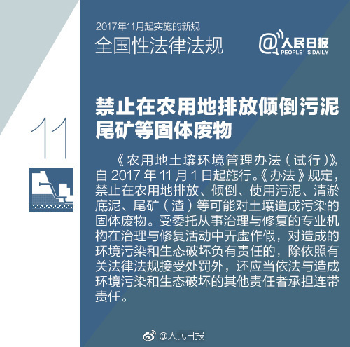 【方圆信息快讯】11月起，这些新规将会影响你我！